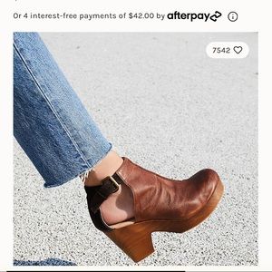 Free people Amber Orchard Clog